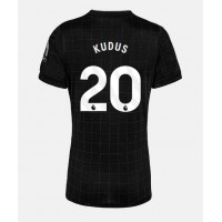 Tottenham Hotspur Mohammed Kudus #20 Vonkajší Ženy futbalový dres 2025-26 Krátky Rukáv